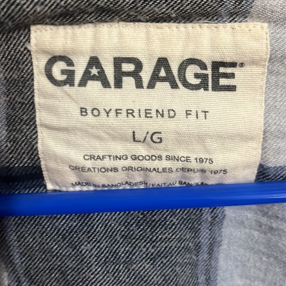 Long Sleeve Plaid Button Down - Picture 3 of 3